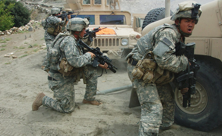 اشراف جنگ امریکا در افغانستان