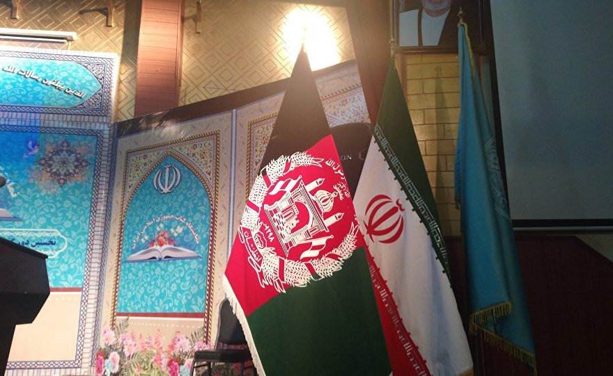 اشراف بیرق افغان با ایران