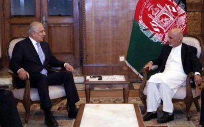 خلیلزاد عصر امروز با غنی دیدار می‌کند