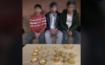 سه سارق طلا دستگیر شد