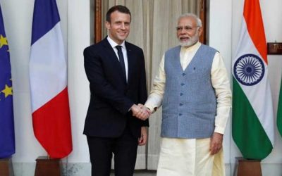 مودی و مکرون خواستار دولت فراگیر در افغانستان شدند