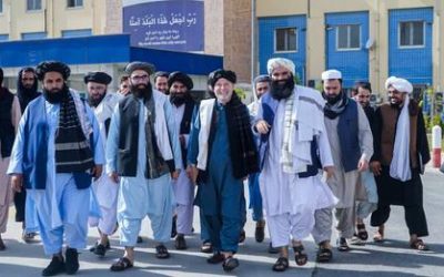 حقانی در کابل آفتابی شد، افتتاح  مسجد الفتح در وزارت داخله