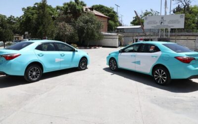 رنگ تاکسی‌ها آبی شد